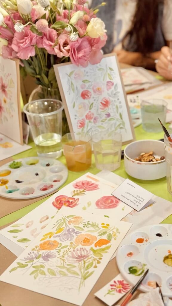 Floral Watercolor Class